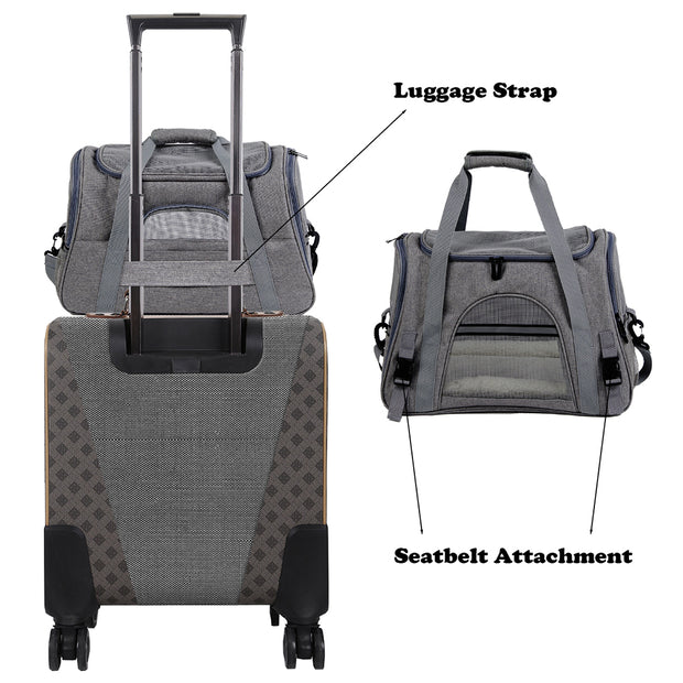 Pet Messenger Carrier Travel Bag